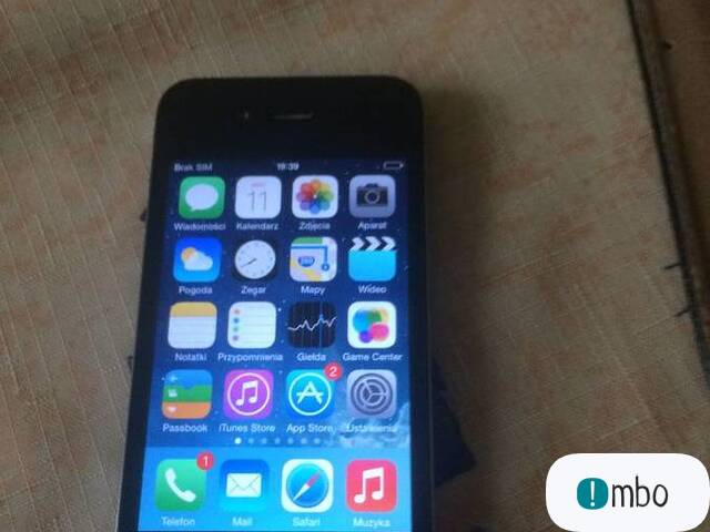 iphon Apple 4 s 32 gb ram czarny stan idealny jak nowy - 1